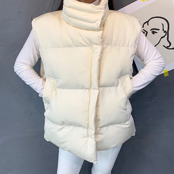 Boy friend fit vest fuffy best big size unisex - Picture 6 of 7